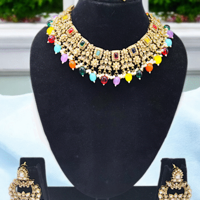 MULTI COLOUR HIGH QUALITY NECKLACE