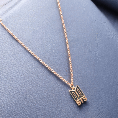 ROSEGOLD BTS PENDANT CHAIN MINIMUM 12PC