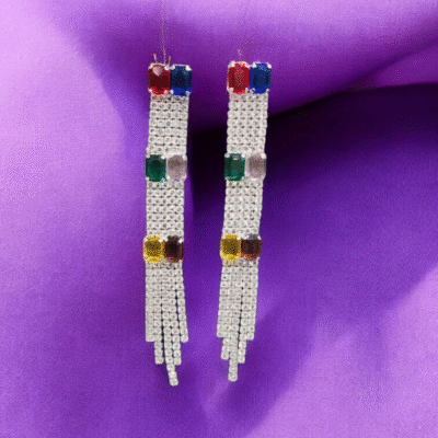 LONG CHAIN EARRINGS