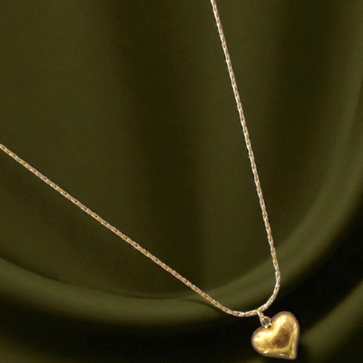 GOLDEN HEART ANTI TARNISH CHAIN