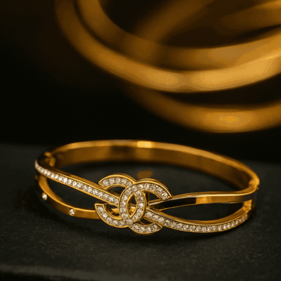 TRENDING GOLD PLATED ANTI TARNISH KADA