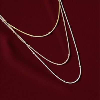 Trinity Layered Anti-Tarnish Necklace ATC750