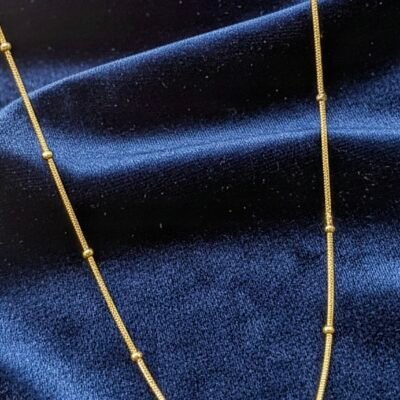 ANTI -TARNISH GOLD PLATED CHAIN