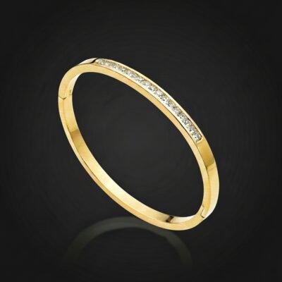 2.2 Baby size  Gold-Plated Anti-Tarnish kada bracelet ATK446BABYKADA