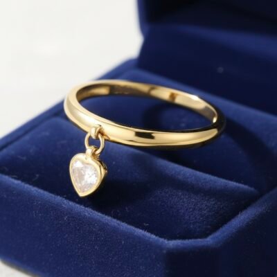 GOLD PLATED ANTI TARNISH ADJUSTABLE RING DESIGN  NO ATR548