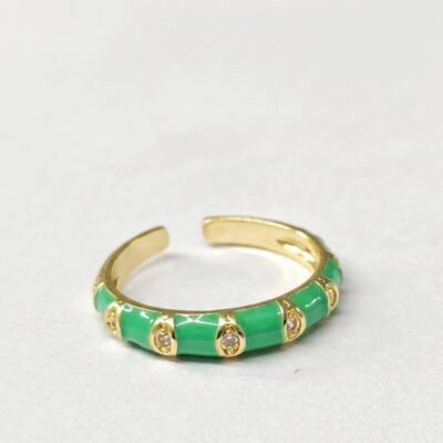 GOLD PLATED ANTI TARNISH ADJUSTABLE RING   DESIGN NO ATR563