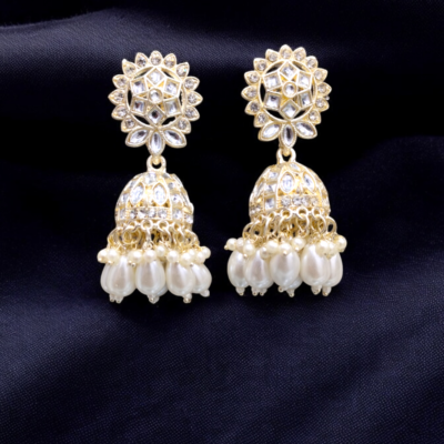 HIGH QUALITY PREMIUM KUNDAN JHUMKI