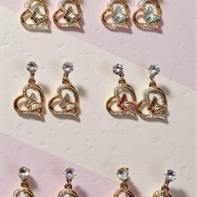 COLOURFUL KOREAN  EARRINGS PWE34