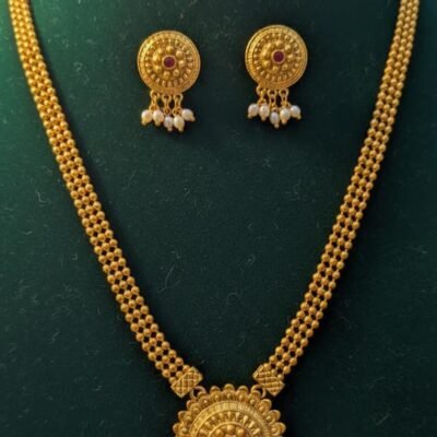 HIGH QUALITY GOLDEN NECKLACE LTN1