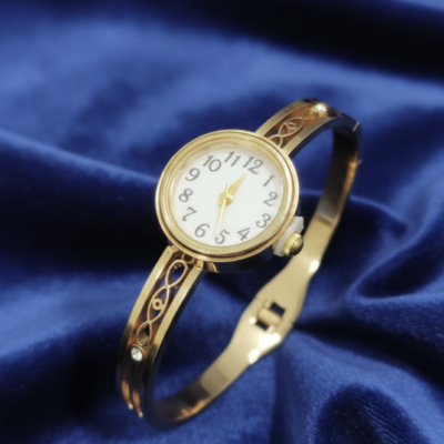 Gold plated antitarnish  staniless steel watch  code :sswatch30