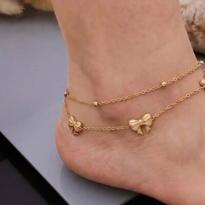 GOLD PLATED ANTI TARNISH ANKLET220