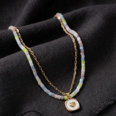 gold plated  antitarnish stainless steel chain ATC1159CHAIN