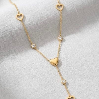 gold plated antitarnish stainless steel chain ATC1166CHAIN