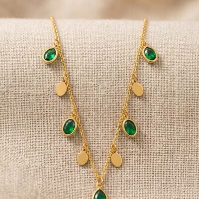 gold plated  antitarnish stainless steel chain ATC1189CHAIN