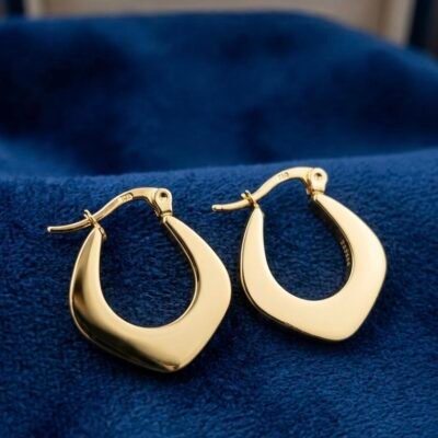 GOLDEN ANTITARNISH  EARRINGS ATE902