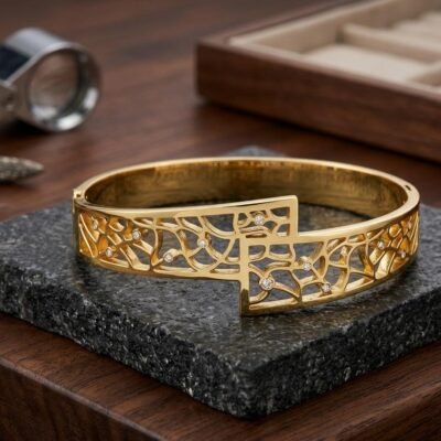 2.6 SIZE GOLD PLATED ANTITARNISH KADA102