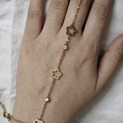 Gold Plated  antitarnish SSHANDCHAIN-60