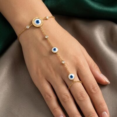 Gold Plated  antitarnish SSHANDCHAIN-62