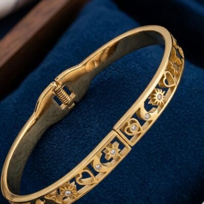 2.6  size gold plated antitarnish kada ATK1084KADA