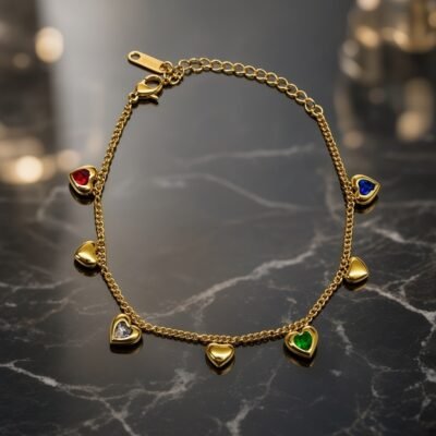 Gold plated antitarnish bracelets ATB644