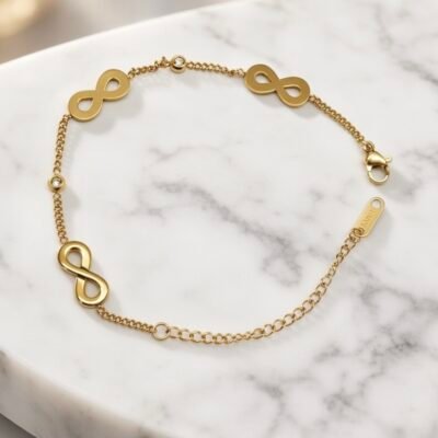 Gold plated antitarnish bracelets ATB649