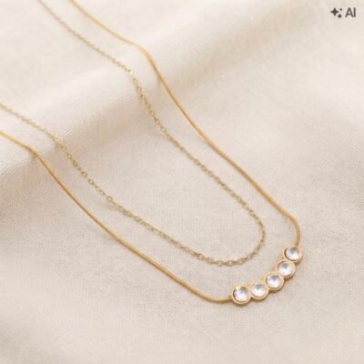 GOLD PLATED ANTITARNISH CHAIN ATC1491