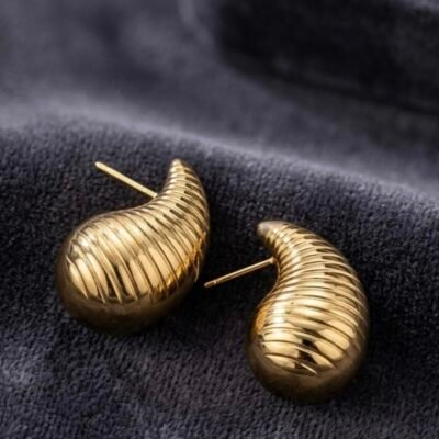 GOLDEN ANTITARNISH  EARRINGS ATE1096
