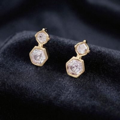 GOLDEN ANTITARNISH  EARRINGS ATE1101