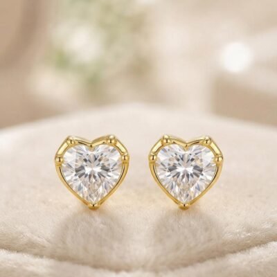GOLDEN ANTITARNISH  EARRINGS ATE1120