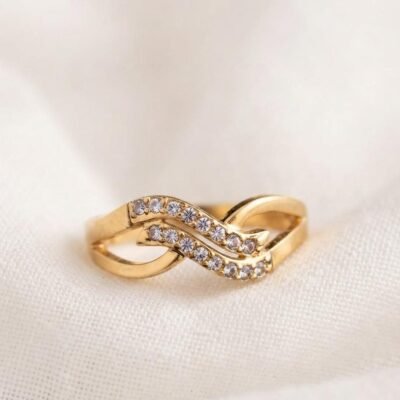 GOLD PLATED ANTI TARNISH RINGS DESIGN NO ATR1017