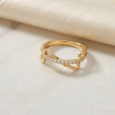GOLD PLATED ANTI TARNISH RINGS DESIGN NO ATR1030