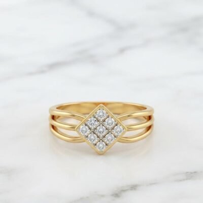 GOLD PLATED ANTI TARNISH RINGS DESIGN NO ATR1037
