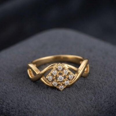 GOLD PLATED ANTI TARNISH RINGS DESIGN NO ATR991