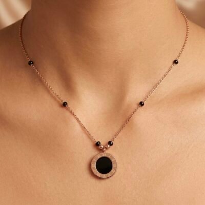 ANTI TARNISH CZ  DIAMOND CHAIN PENDANT SSMANGALSUTRA56