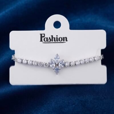 AD SILVER ADJUSTABLE CHAIN  BRACELETS ADB72