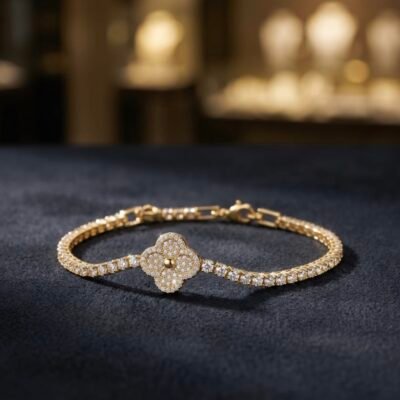 Gold plated antitarnish chain bracelets ATB677BRACELETS