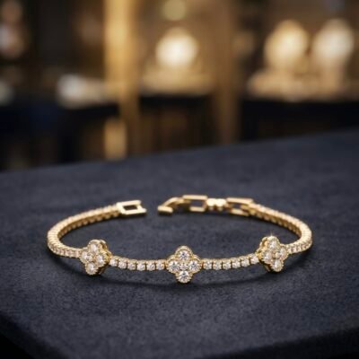 Gold plated antitarnish chain bracelets ATB678BRACELETS