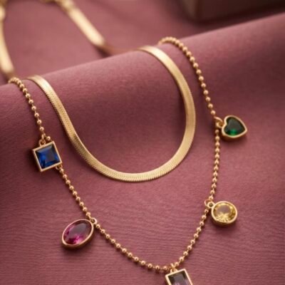 GOLD PLATED ANTITARNISH CHAIN ATC1524