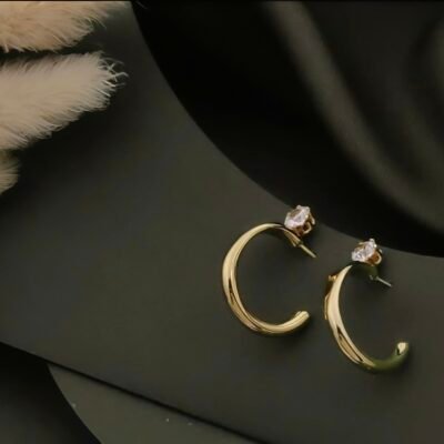 GOLDEN ANTITARNISH  EARRINGS ATE1133