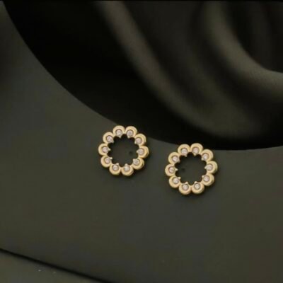 GOLDEN ANTITARNISH  EARRINGS ATE1145