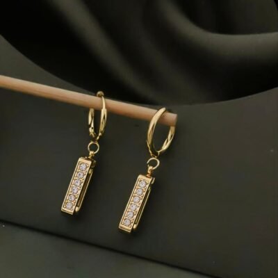 GOLDEN ANTITARNISH  EARRINGS ATE1178