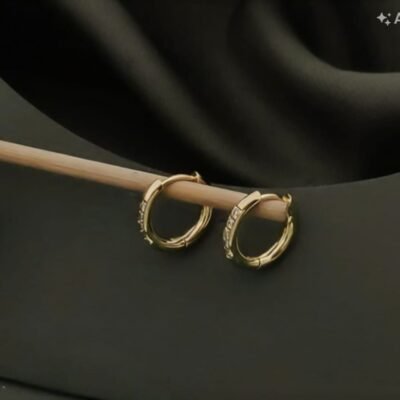 GOLDEN ANTITARNISH  EARRINGS ATE1179