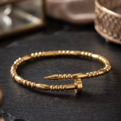 2.6 SIZE GOLD PLATED ANTI TARNISH  KADA  CODE ATK1627