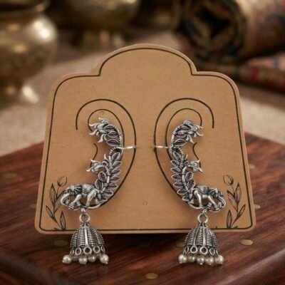 german silver earcuff138