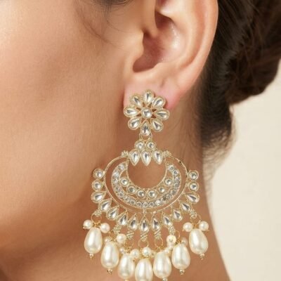 TRENDING KUNDAN EARRINGS KUNDANE17