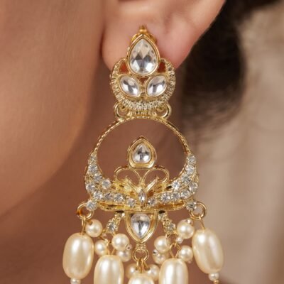 TRENDING KUNDAN EARRINGS KUNDANE18