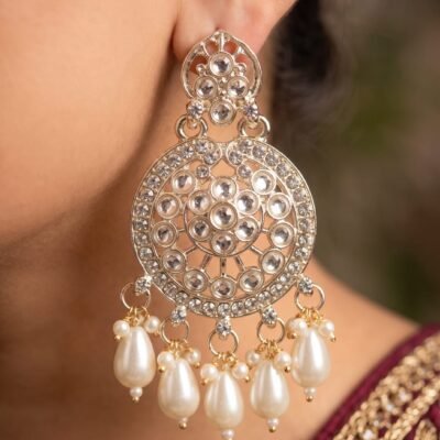 TRENDING KUNDAN EARRINGS KUNDANE23