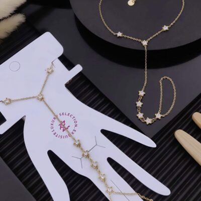 GOLD PLATED ANTITARNISH SSHANDCHAIN-118