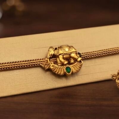 golden traditional  choker necklace TCHOKER4