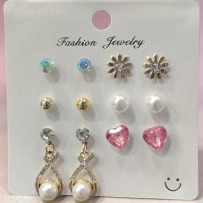 combo earrings CC104